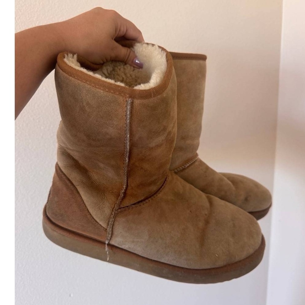 UGG Classic Short 5800 Chestnut 12 Shearling Suede Winter Boot Gorpcore Y2K